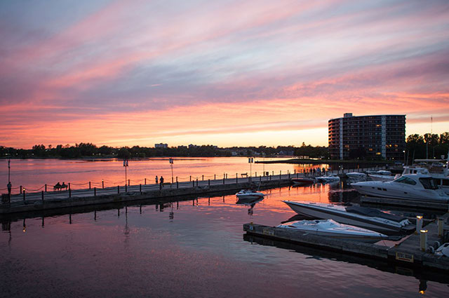 Myer's Pier in Belleville